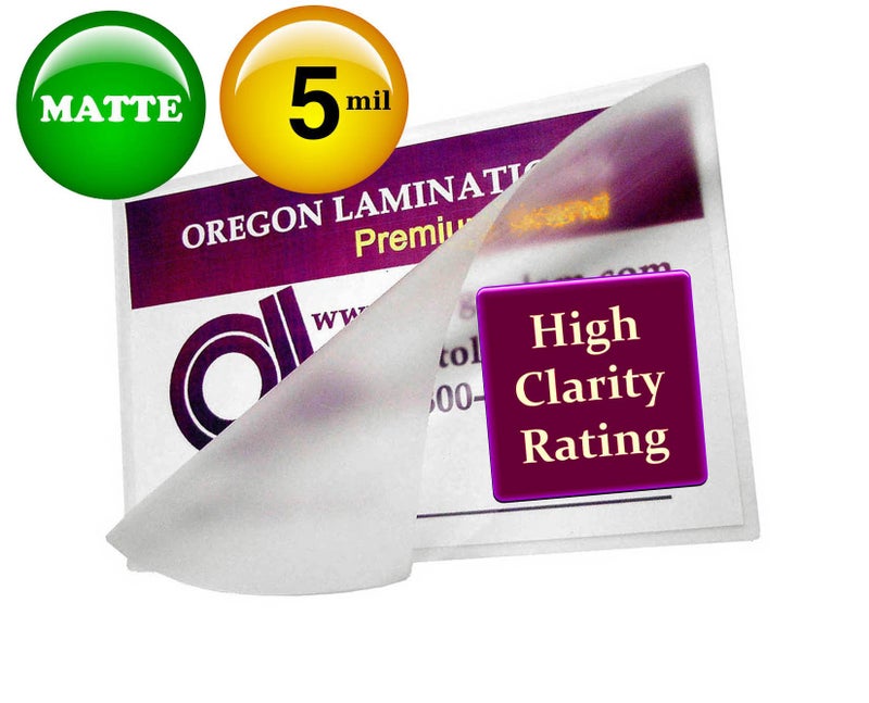 Oregon Lamination Hot Laminating Pouches Legal (Pack Of 100) 5 Mil 9 X 14-1/2-Inch Matte/Matte - Image 2